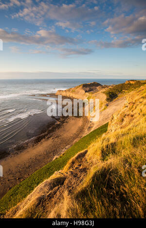 Kettleness headland North Yorkshire Coast near Whitby Stock Photo