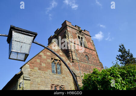 St Leonard's Church at Wychnor in Staffordshire Stock Photo