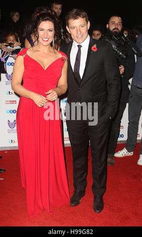 Oct 31, 2016  -  Susanna Reid and Ben Shephard attending Pride Of Britain Awards 2016 at the Grosvenor House Hotel in London, England, UK Stock Photo