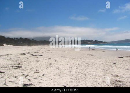 Carmel Beach in Carmel-by-the-Sea, California, USA Stock Photo