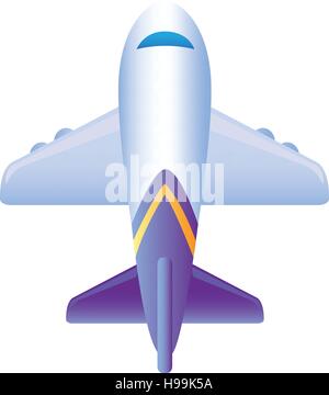 Vector illustration of  Plane Stock Vector