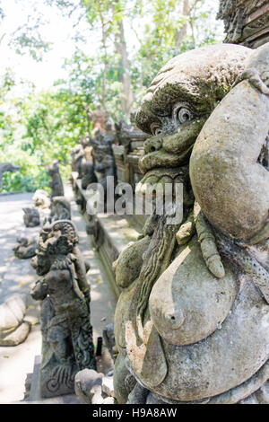 Sacred Monkey Forest Sanctuary, Ubud, Bali, Indonesia Stock Photo