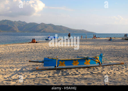 Gili Air, Gili Islands, Lombok, Indonesia Stock Photo