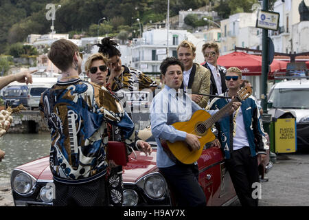 Dolce & Gabbana shoot their next advertising campaign in Capri  Featuring: Gabriel Kane, Cameron Dallas, Luka Sabbat, Presley Gerber Where: Capri, Italy When: 20 Oct 2016 Credit: IPA/WENN.com  **Only available for publication in UK, USA, Germany, Austria, Stock Photo