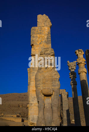The gate of all nations in persepolis, Fars province, Marvdasht, Iran Stock Photo