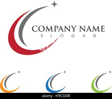 Arow  Logo template Stock Vector