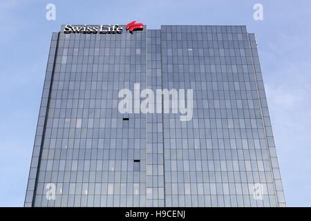 Swiss Life office building in Lyon, France Stock Photo