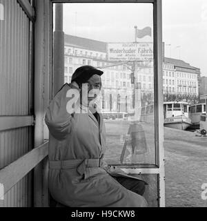 Deutscher Schauspieler Werner Schwier, Deutschland 1970er Jahre. German actor Werner Schwier, Germany 1970s. Stock Photo