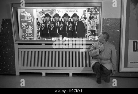 Deutscher Schauspieler Werner Schwier, Deutschland 1970er Jahre. German actor Werner Schwier, Germany 1970s. Stock Photo