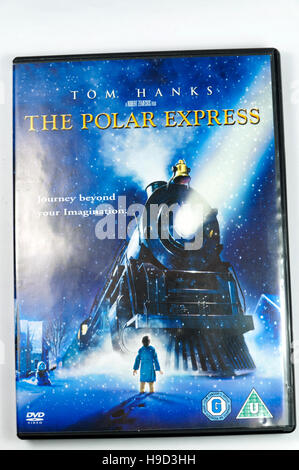 The Polar Express DVD Stock Photo