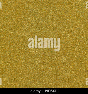 Gold colour glitter texture macro close up background. Stock Photo