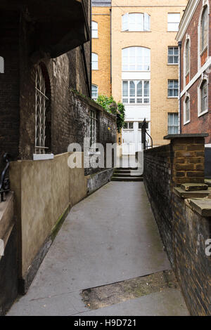 Wardrobe Terrace, City of London, London, UK Stock Photo