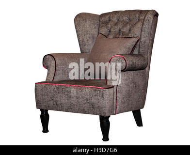 Classic textile chair Stock Photo
