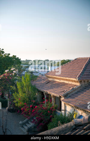 Devpur Homestay, a century old palace converted into a guest house in the small village of Devpur in the Kutch region of Gujarat. Stock Photo