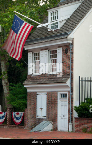 Betsy Ross House, Philadelphia, Pennsylvania Stock Photo