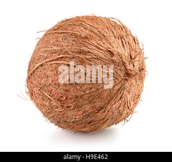 coconut isolated on the white background. Stock Photo