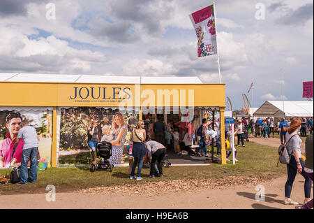 The Joules stall at the Royal Norfolk Show in the Showground , Norwich , Norfolk , England , Britain , Uk Stock Photo