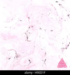 Vector. Hand drawn marble textures. Delicate marble texture for your design, postcard, invitation, fabric, logo and others. Stock Vector