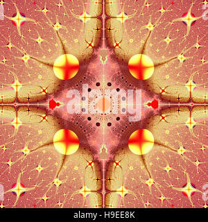 Star Symmetry Stock Photo