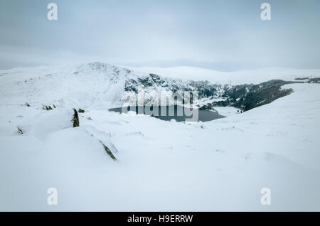 Lough Tay in Wicklow Mountains Stock Photo
