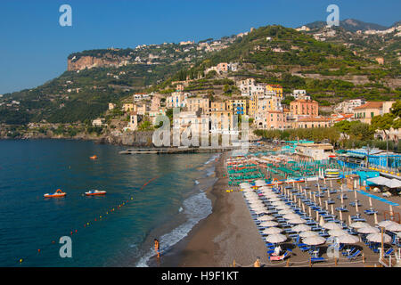 Atrani on Amalfi coast, Campania, Italy Stock Photo
