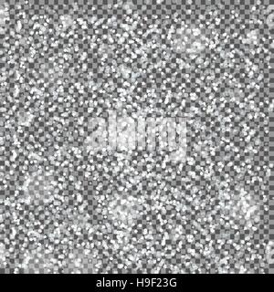 Falling Shining Snowflakes and Snow on Transparent Background. C Stock Vector