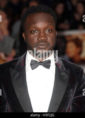 October 5, 2016 - Arnold Oceng attending 'A United Kingdom' - Opening Night Gala - 60th BFI London Film Festival at Odeon, Leicester Square in London, Stock Photo