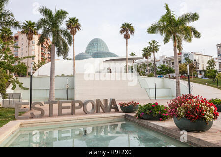 New Orchidarium building in Estepona, Costa del Sol, Spain Stock Photo