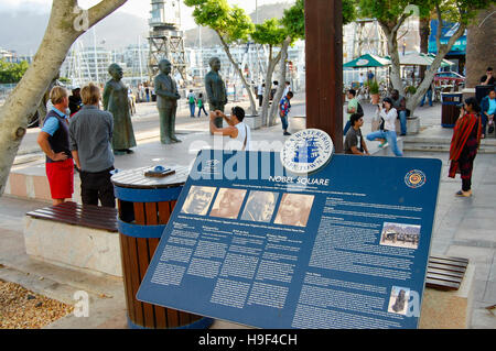 Nobel Peace Prize Laureates - Cape Town - South Africa Stock Photo