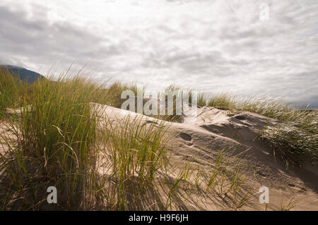 Landscape image of Glassilaun Beach in Renvyle, North Connemara, Ireland. Stock Photo