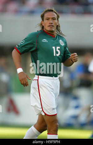 Maillot Atletica Mexique Coupe Du Monde 2002 Luis Hernandez - Taille L, Vert, Occasion