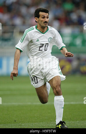 AL HASAN AL YAMI SAUDI ARABIA SAITAMA STADIUM SAITAMA JAPAN 06 June 2002 Stock Photo