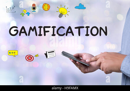 GAMIFICATION Stock Photo