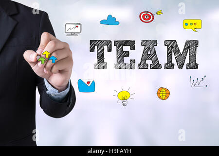 TEAM Stock Photo