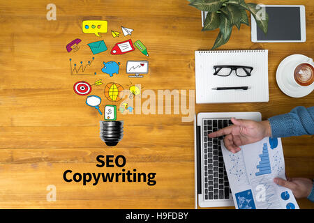 SEO Copywriting Stock Photo