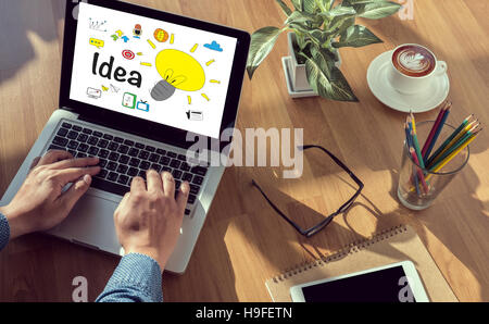 Ideas Idea Design Concept Stock Photo