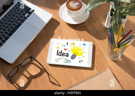 Ideas Idea Design Concept Stock Photo