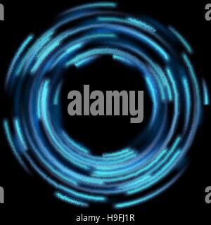 Blue light effects. EPS 10 Stock Vector