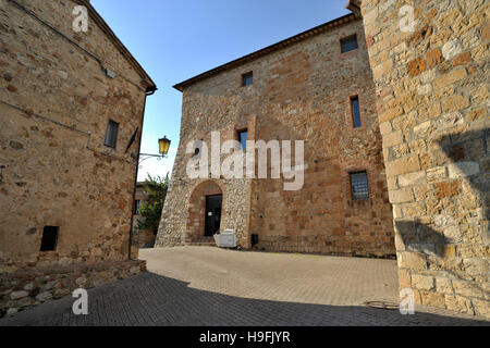 Italy, Tuscany, Murlo, castle, Etruscan Museum Stock Photo