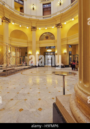 Brazil, City of Rio de Janeiro, City Center, Interior view of the Bank of Brazil Cultural Center(CCBB). Stock Photo