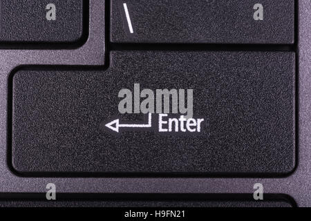 Closeup of shift key on a computer keyboard Stock Photo
