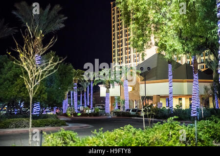 The Laughlin River Lodge Hotel Casino in Laughlin Nevada USA along the Colorado River Stock Photo