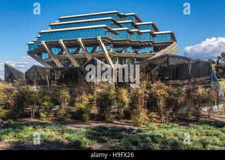 University of California San Diego Geisel library Stock Photo