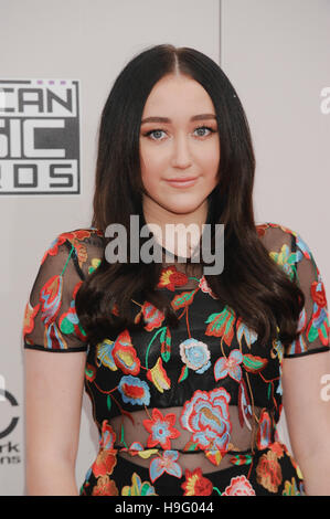 Noah Cyrus arrives at the 2016 American Music Awards at Microsoft