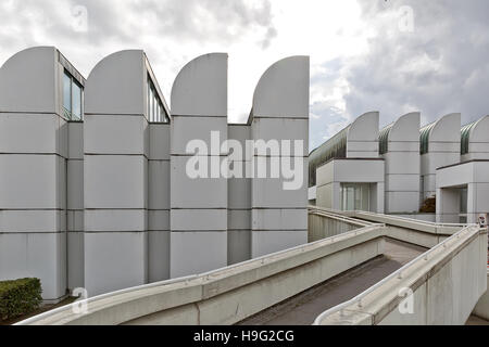 BERLIN, GERMANY - JULY 2015: The Bauhaus Archiv in Berlin Germany is a museum of the Bauhaus designed by its own founder architect Walter Gropius. It Stock Photo