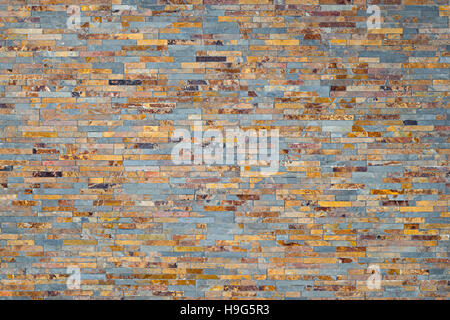 texture of gray multicolored slate stone rock background Stock Photo