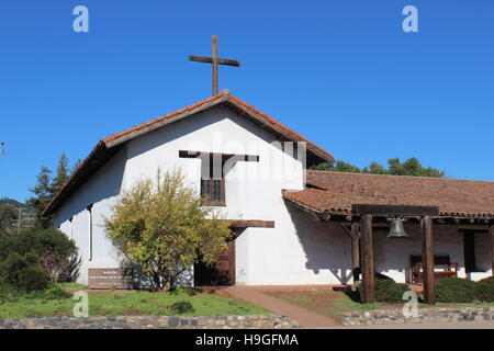 Mission San Francisco Solano, Sonoma State Historic Park, Sonoma, California Stock Photo