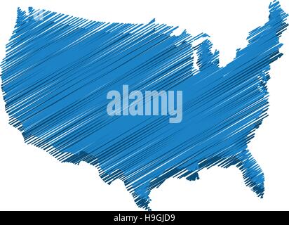 united states of america map