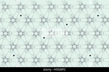 hands folded in a triangle vector pattern Stock Vector
