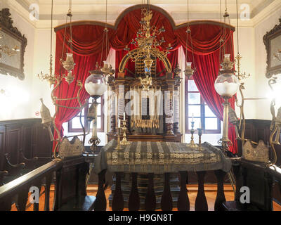 Croatia, Dubrovnik, interior of the synagogue in the Walled Old City Stock Photo